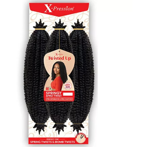 X-PRESSION SPRINGY AFRO TWIST 16" #51