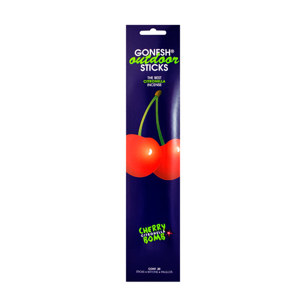 GONESH OUTDOOR INCENSE STICKS CHERRY BOMB