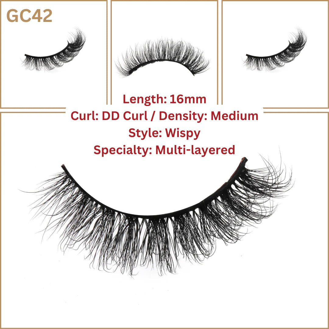 GIRLY CURL EYELASH GC42 image 0