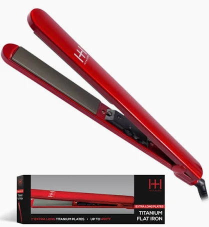 HH Ex Long Titanium Flat Iron 1" image 0