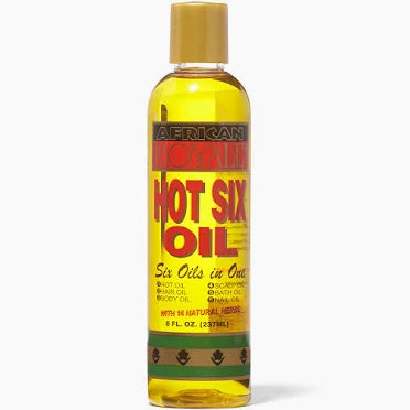 AFRICAN ROYALE  HOT SIX OIL 8oz image 0