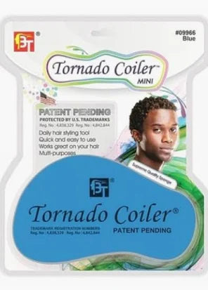 BT TORNADO COILER HAIR BRUSH SPONGE MINI image 0