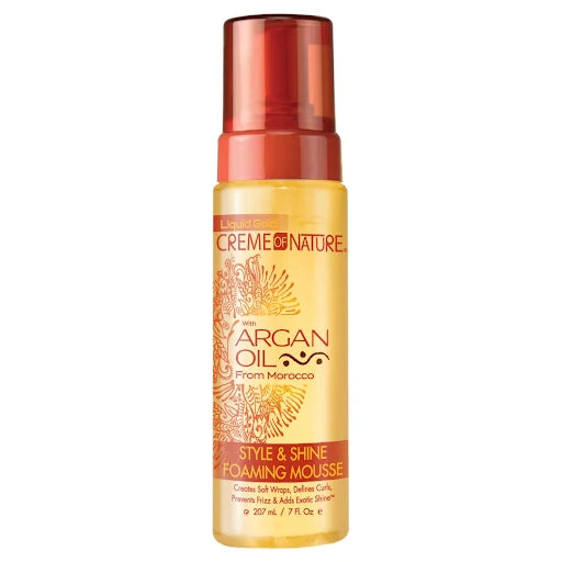 CREME OF NATURE ARGAN OIL FOAMING MOUSSE 7 OZ