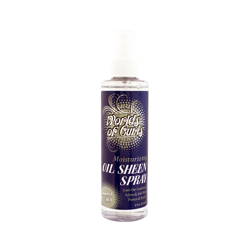 WORLDS OF CURLS MOISTURIZING SHEEN SPRAY EX Dry Hair 8 OZ. image 0