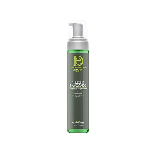 DESIGN ESSENTIALS ALMOND &amp; AVOCADO CURL ENHANCING MOUSSE 10 OZ. image 0