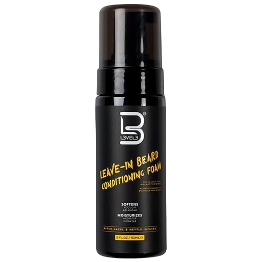 LEVEL 3 LEAVE-IN BEARD CONDITIONING FOAM (5 FL. OZ.)