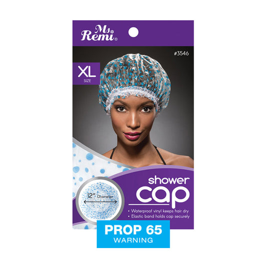 Ms Remi Shower Cap XL Blue Dot image 0