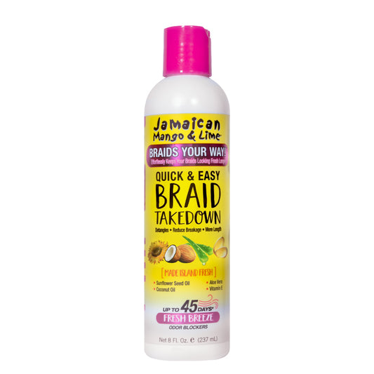 JAMAICAN MANGO &amp; LIME BRAID TAKEDOWN 8oz image 0