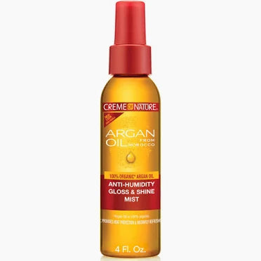 CREME OF NATURE ANTI HUMIDITY GLOSS &amp; SHINE 4oz image 0