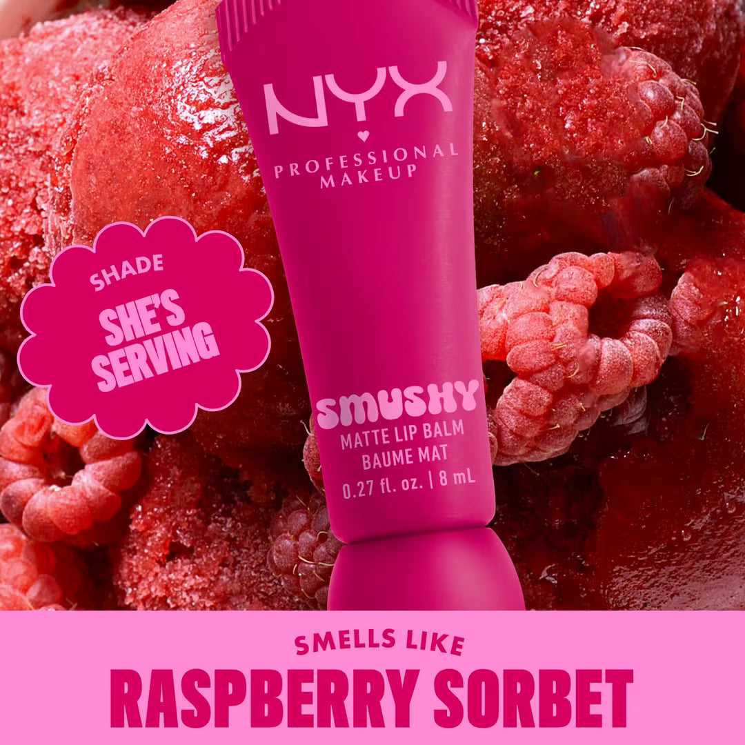 NYX SMUSHY MATTE LIP BALM SHE'S SERVING 04 image 2