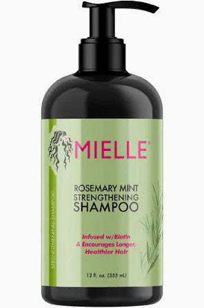 MIELLE ROSE/MINT STRENGT SHAMPOO 12OZ