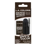 L.A. Colors Browie Wowie Brow Stamp Kit Dark Brown