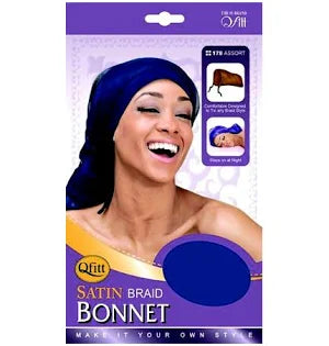 M&amp;M SATIN BRAID BONNET #178 image 0