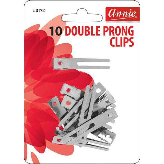 Annie Double Prong Clips 10CT image 0