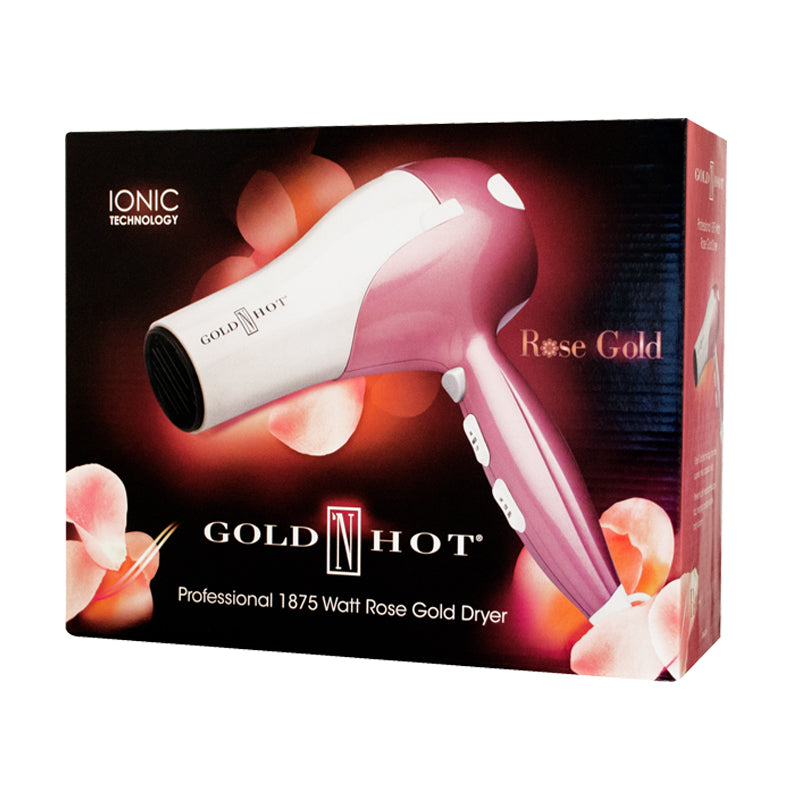 GOLD N HOT 1875 WATT ROSE GOLD BLOW DRYER image 0