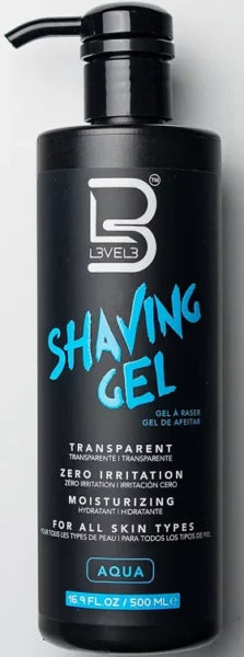 LEVEL 3 SHAVING GEL 16.9oz image 0