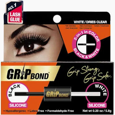GRIP BOND SILICONE BLACK AND WHITE