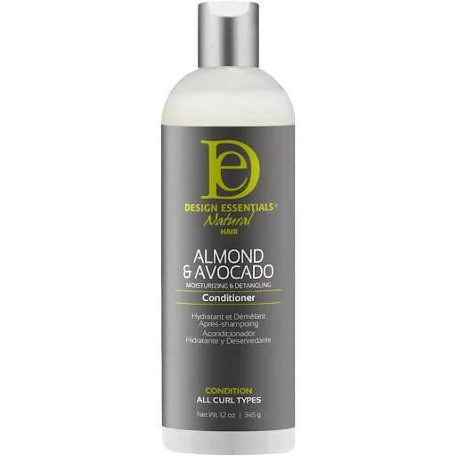 DESIGN ESSENTIALS Almond Avocado Moisturizing &amp; Detangling Conditioner image 0