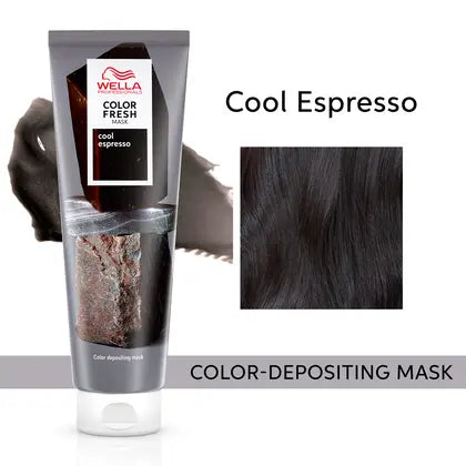 WELLA COLOR FRESH MASK COOL ESPRESSO 5oz image 0